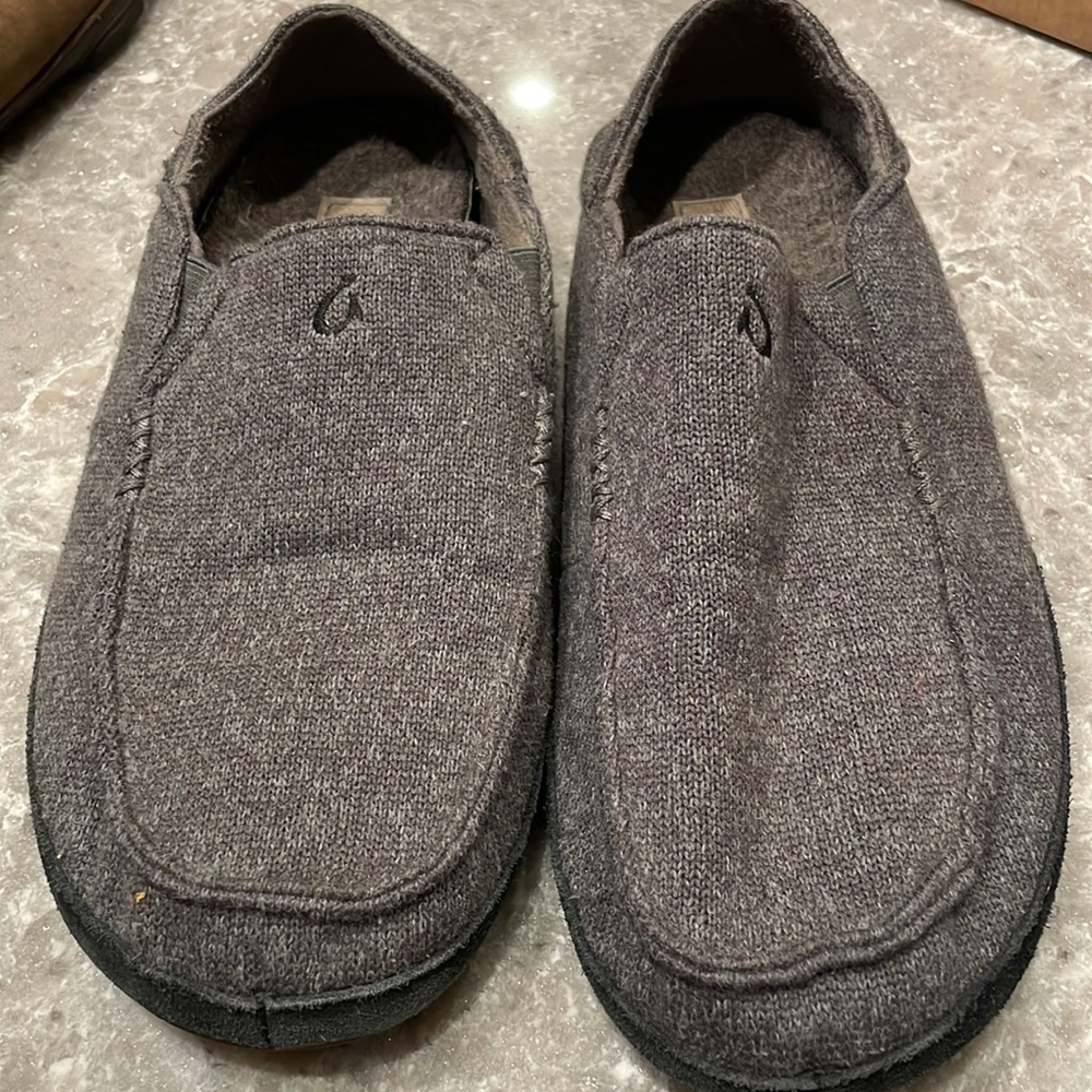Men's shoes 0LUKAI gray size 10